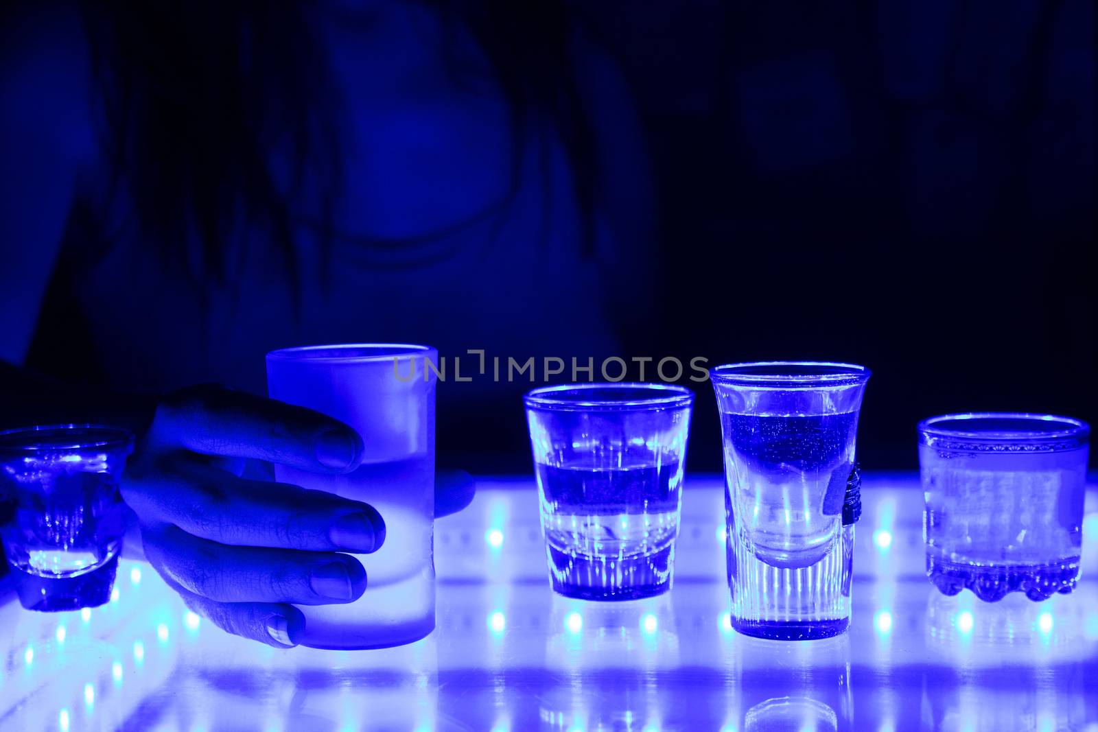 woman in a bar or club by liwei12