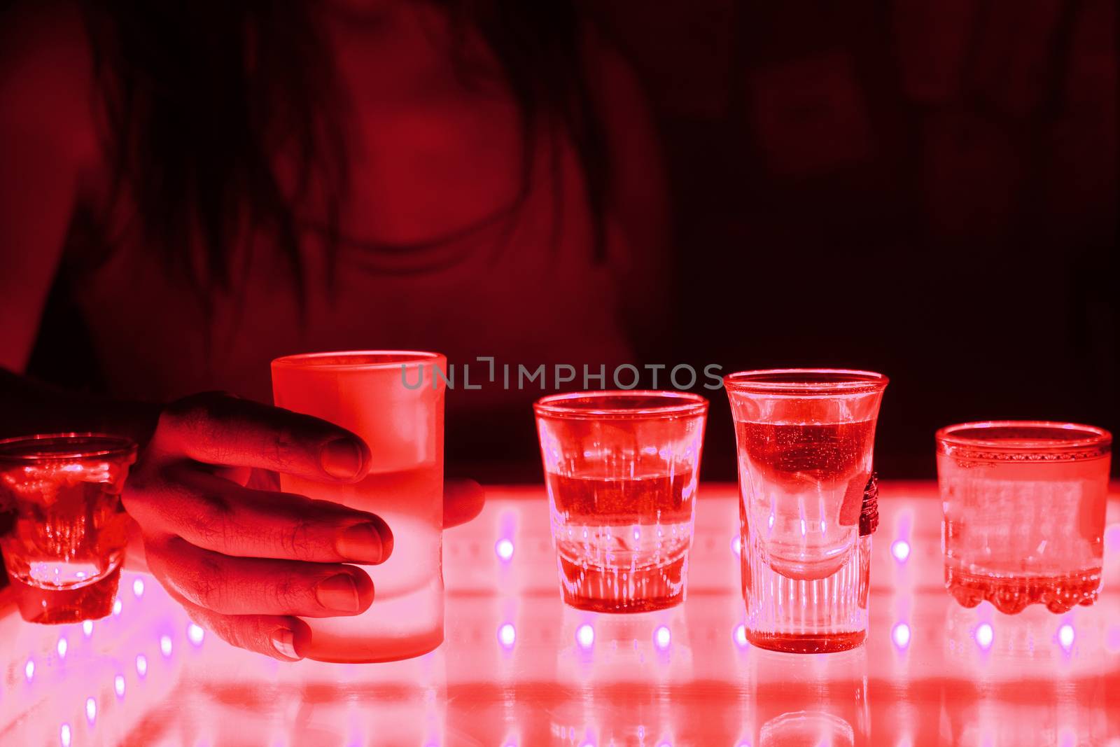 woman in a bar or club by liwei12