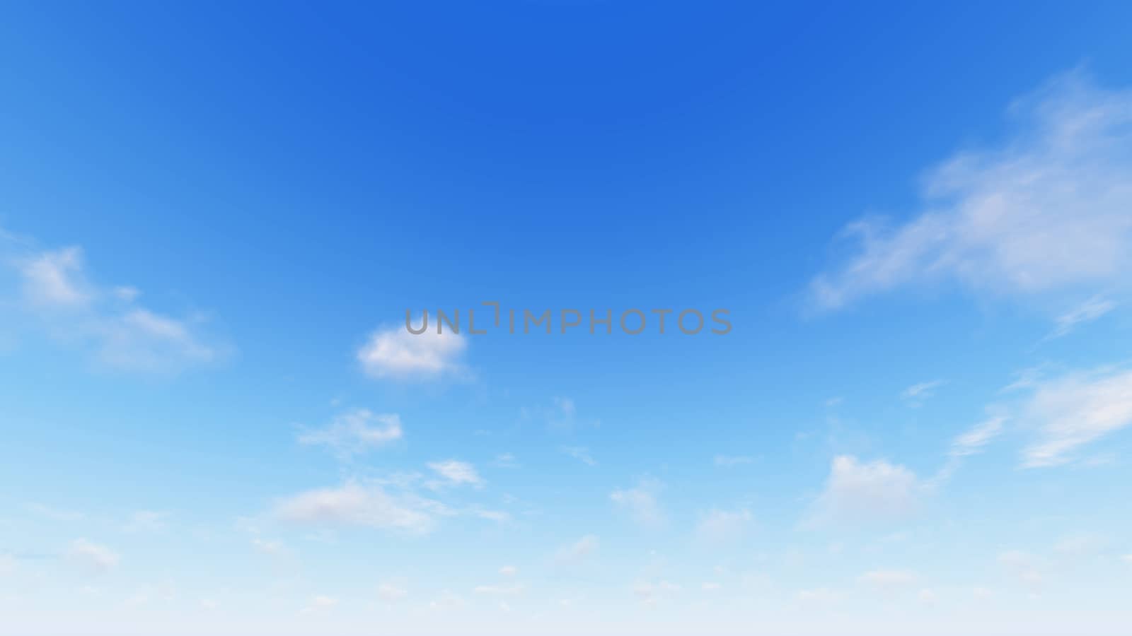 Cloudy blue sky abstract background, blue sky background with tiny clouds, 3d illustration