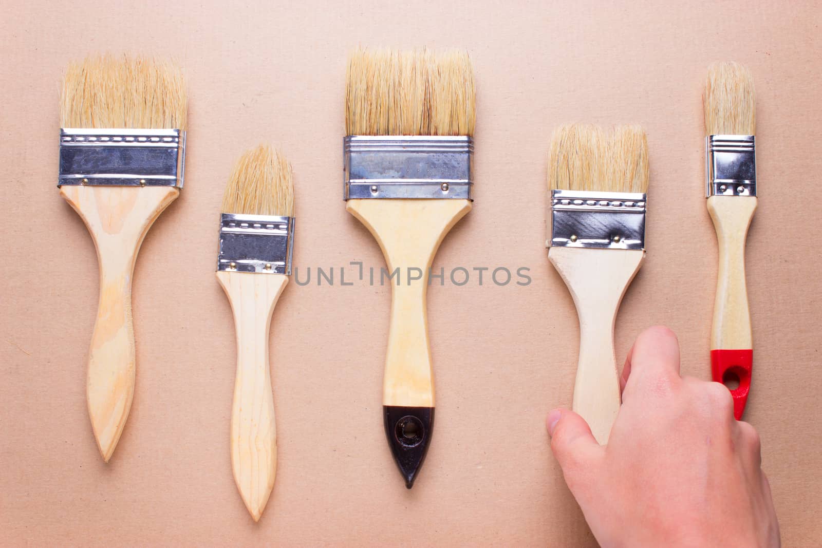 construction brushes different sizes by liwei12