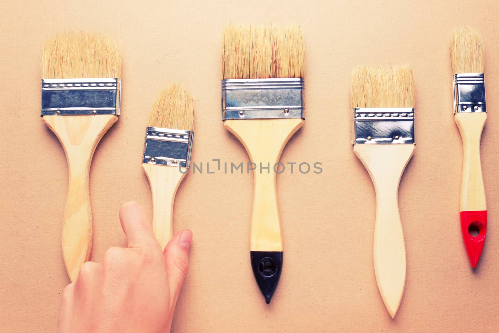 construction brushes different sizes by liwei12