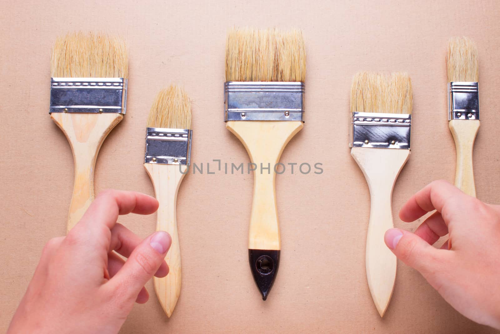 construction brushes different sizes by liwei12