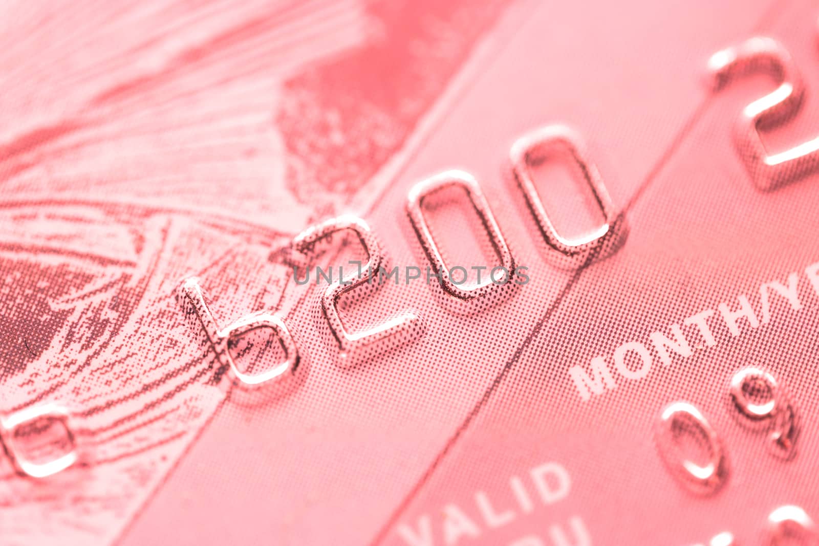macro shoot of a credit card by liwei12