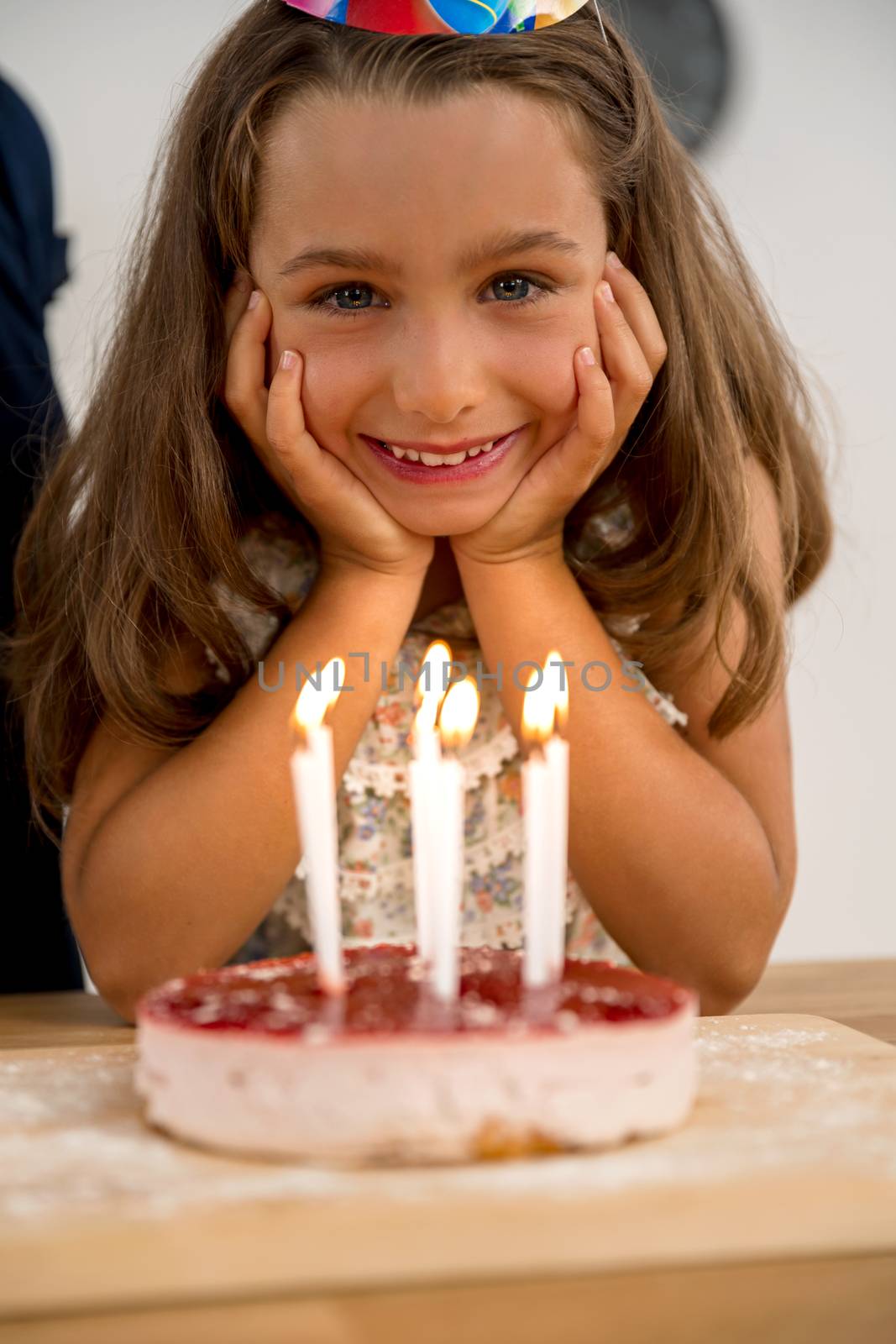 Shot of a happy young girl celebrating her birthday