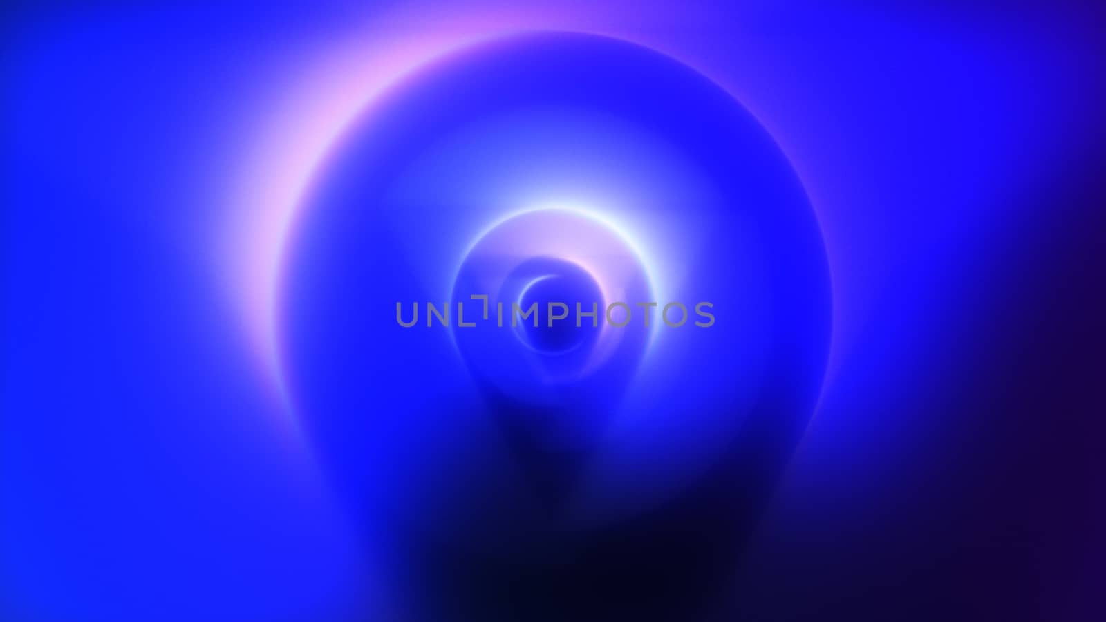 Abstract background of colorful spin radial motion blur. 3d rendering