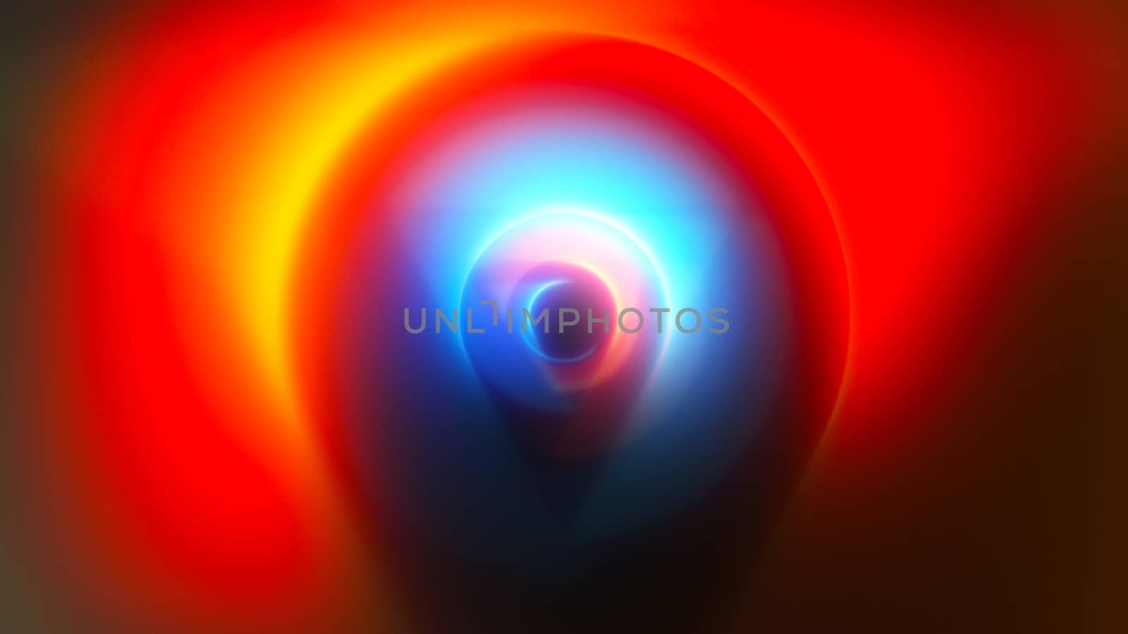 Abstract background of colorful spin radial motion blur by nolimit046