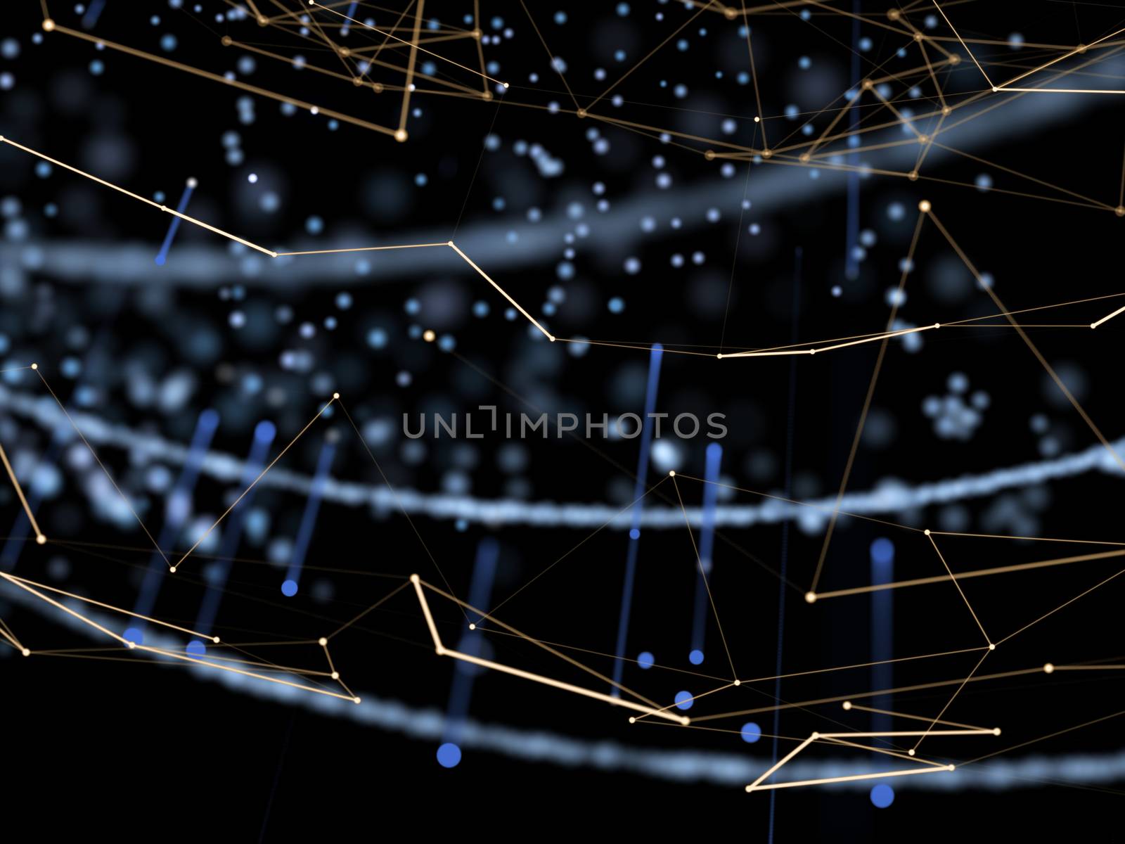 Global network background. World network concept. 3d illustration