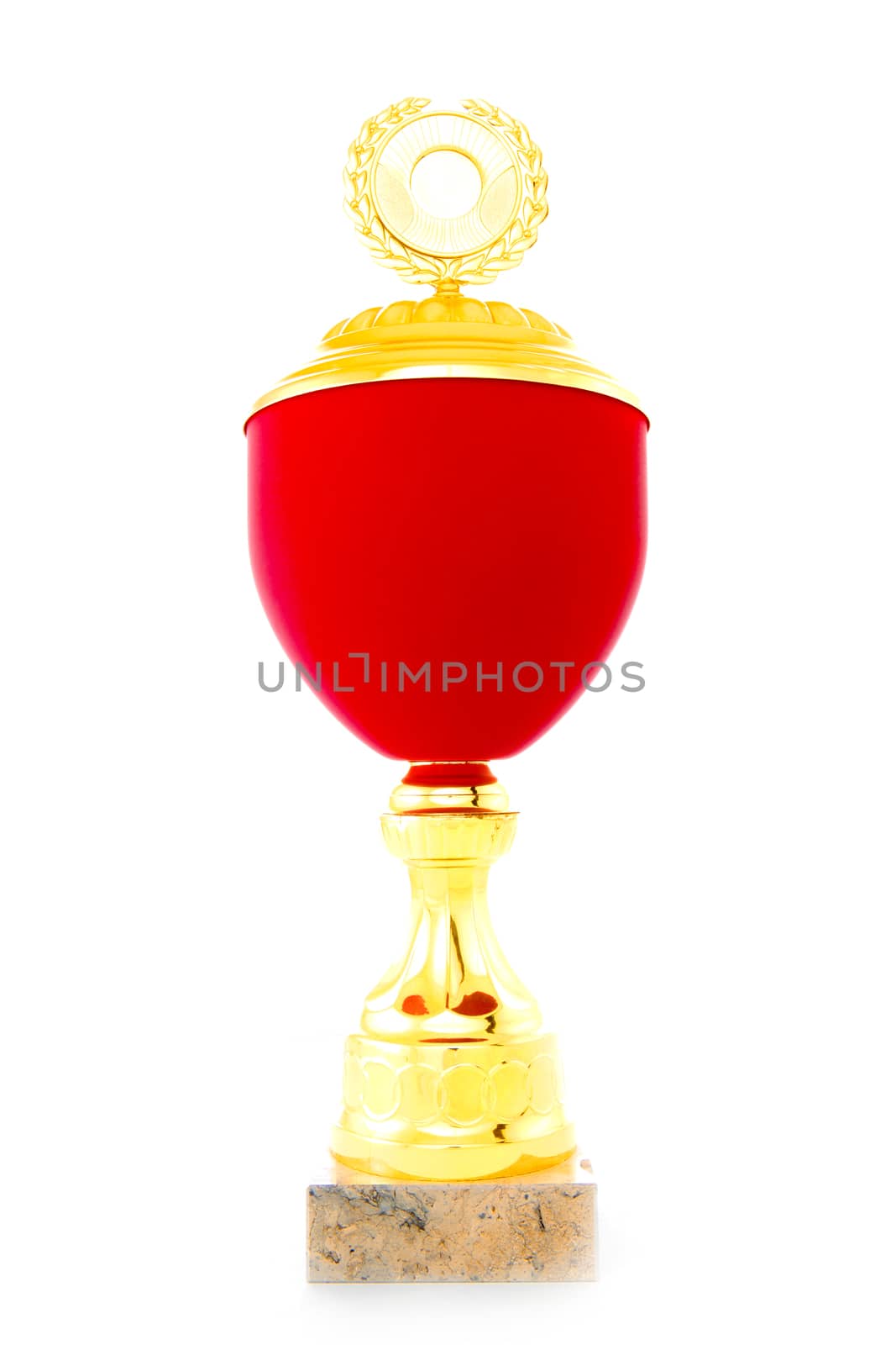 Gold Cup Studio Quality white Background