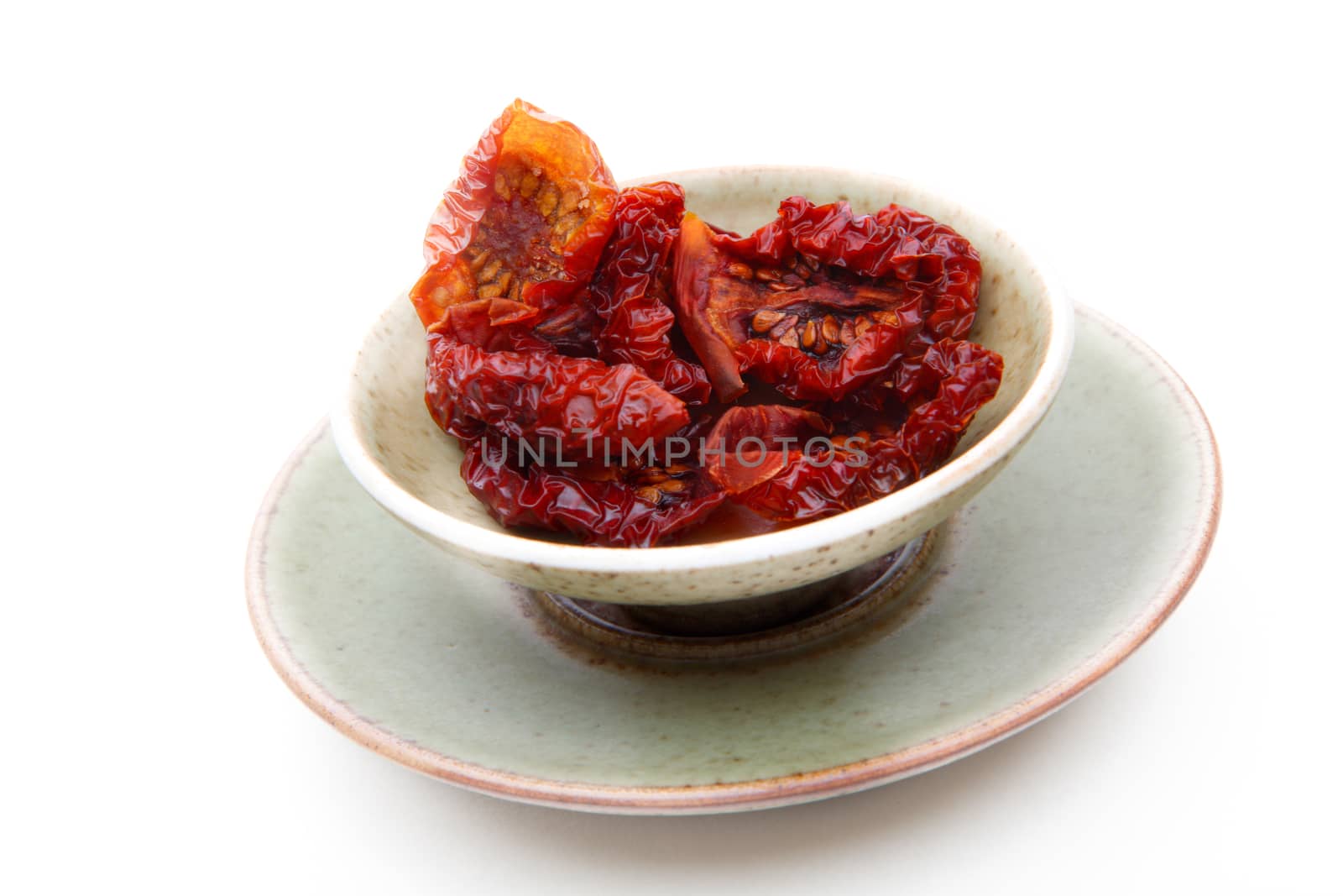 Dried Tomato studio quality white background