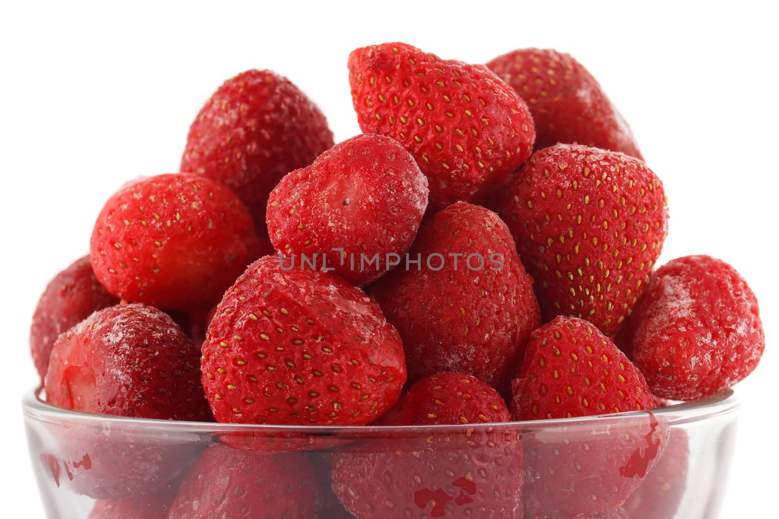 Natural fresh strawberries by baronvsp