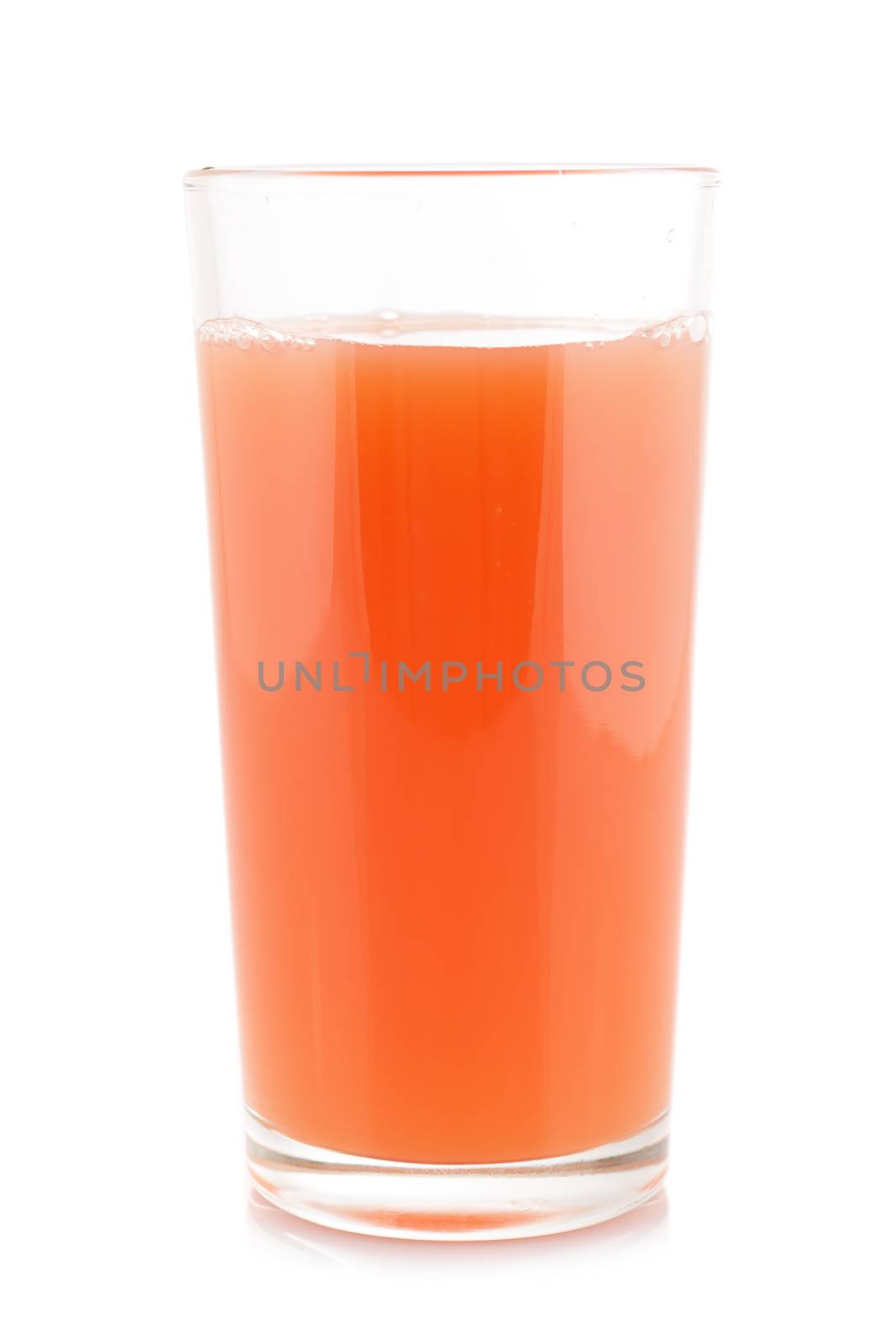 Glass of grapefruit juice  by baronvsp