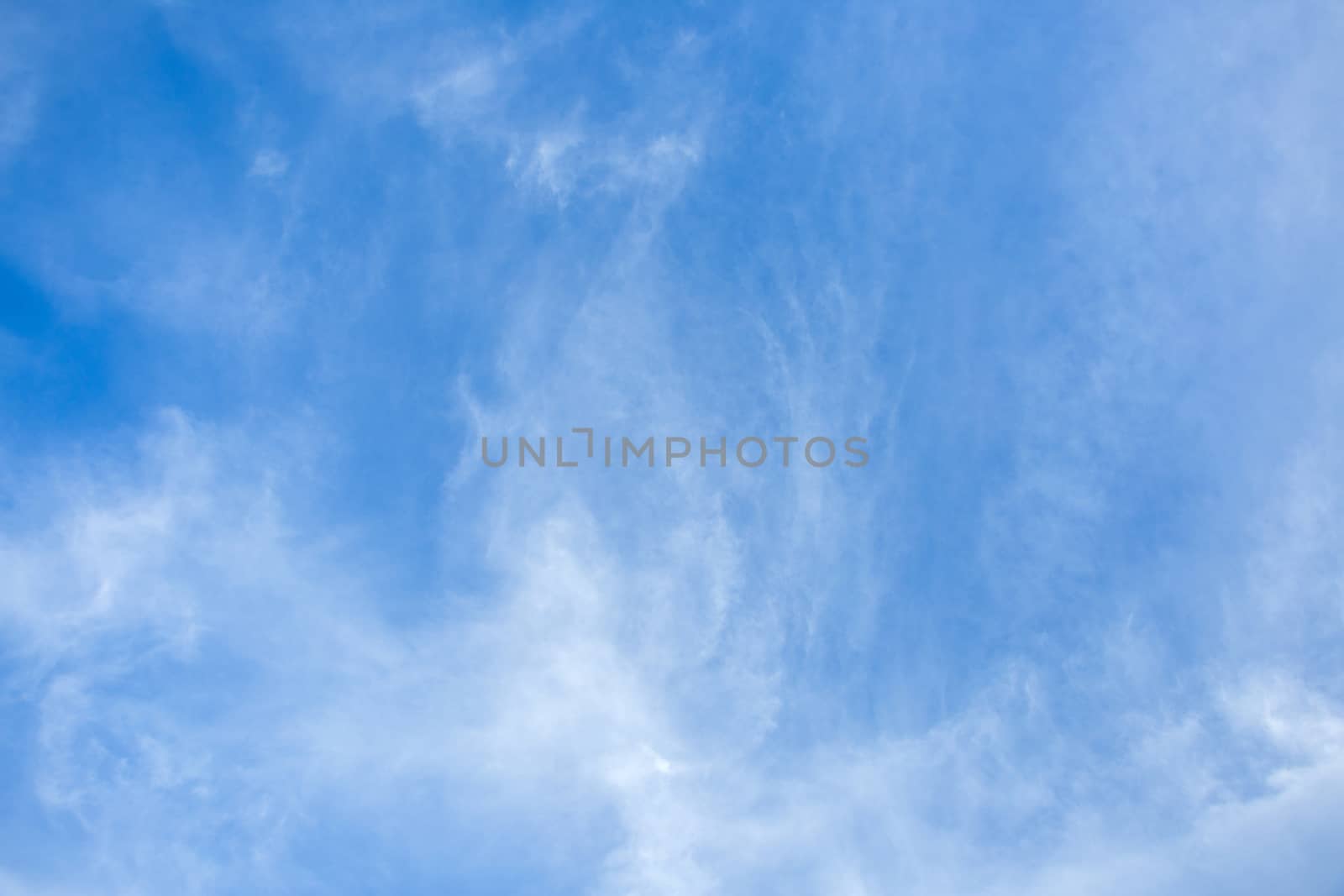 blue sky and white clouds