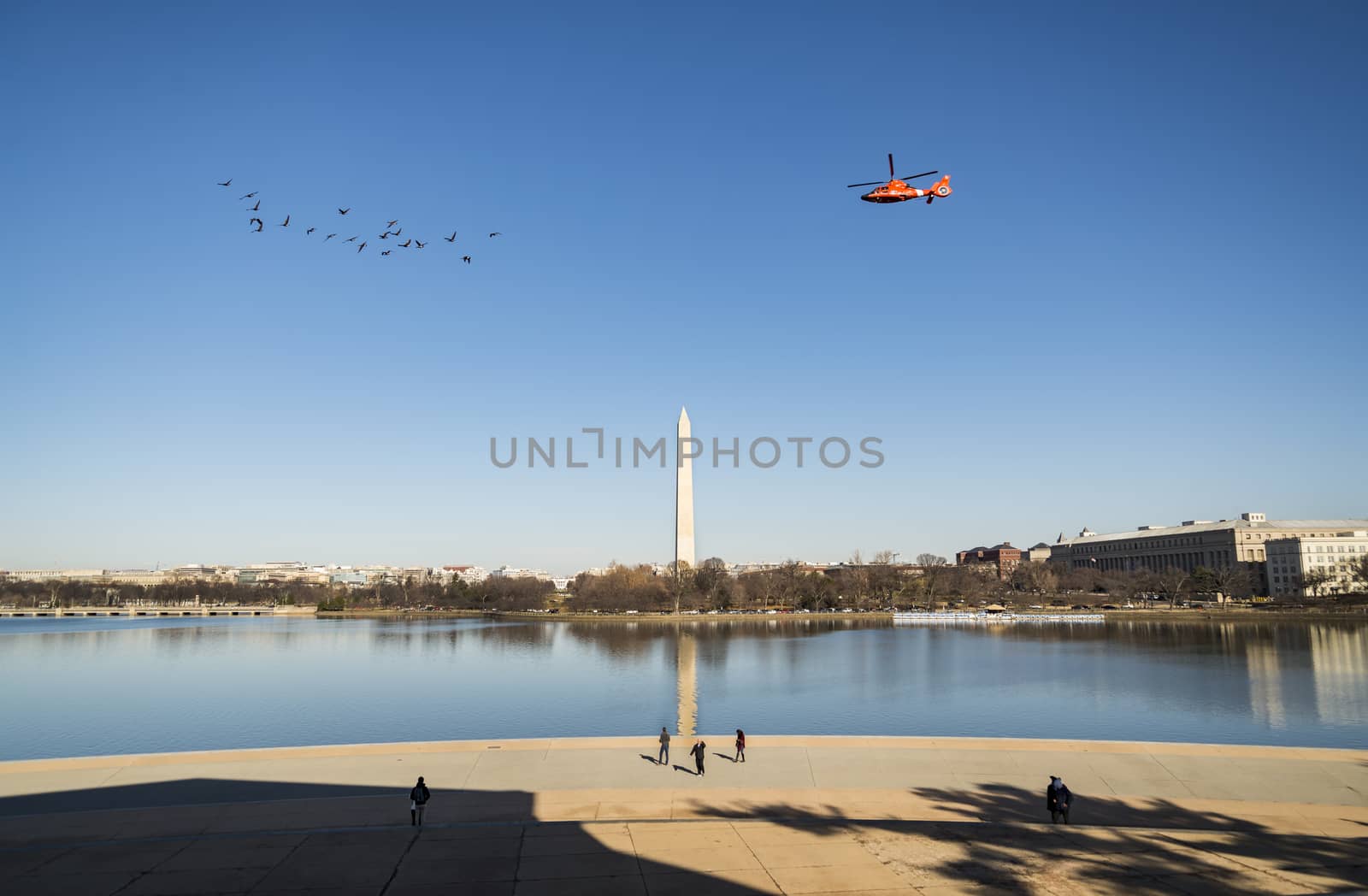 Washington Monument in Washington DC by edella