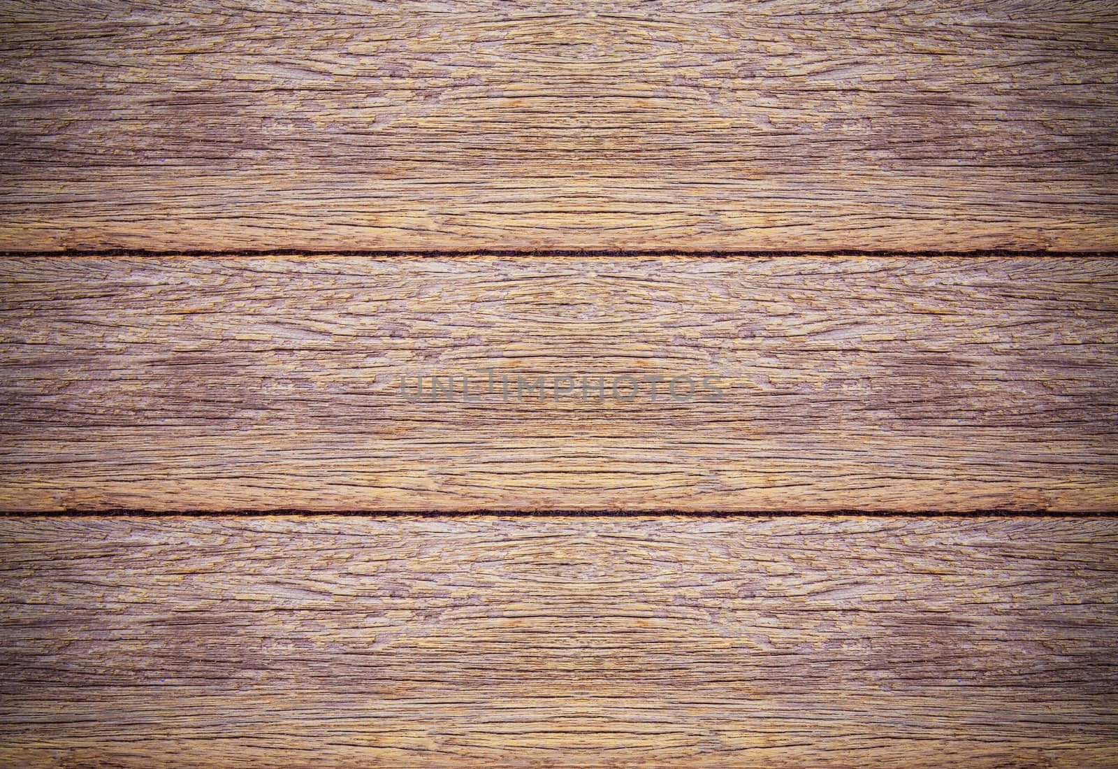 Old brown wood background. by Bowonpat