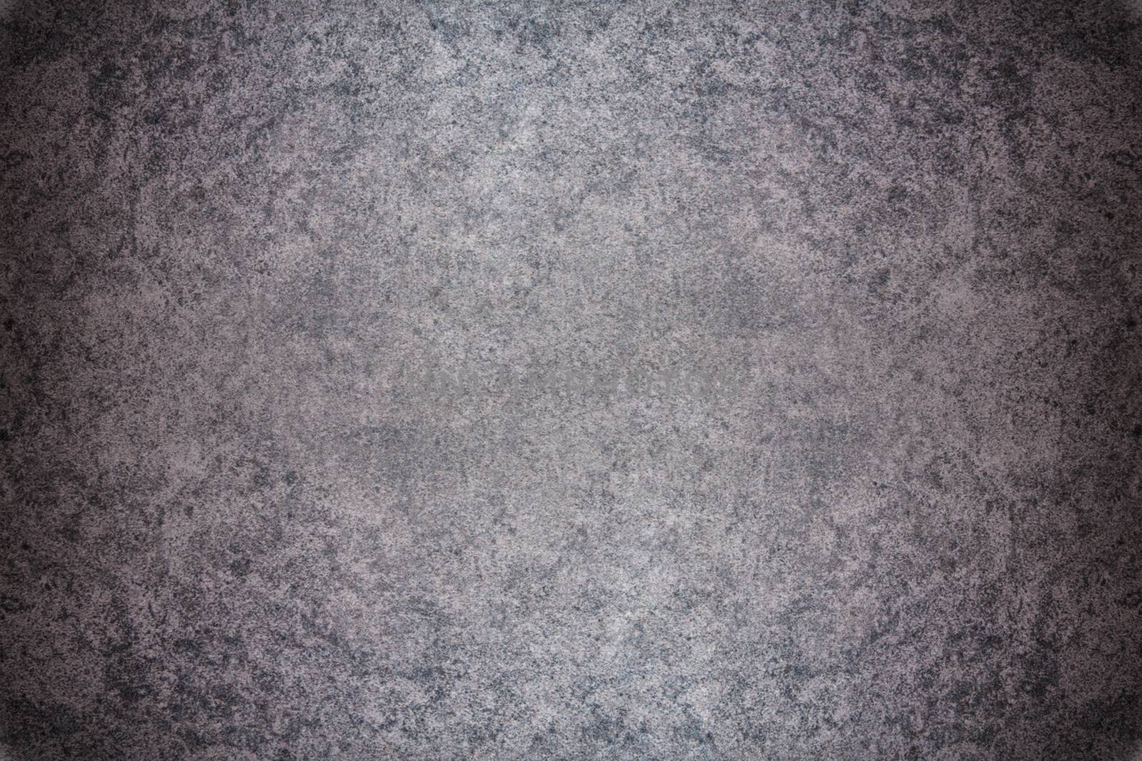 Grey textured concrete wall. Dark edges