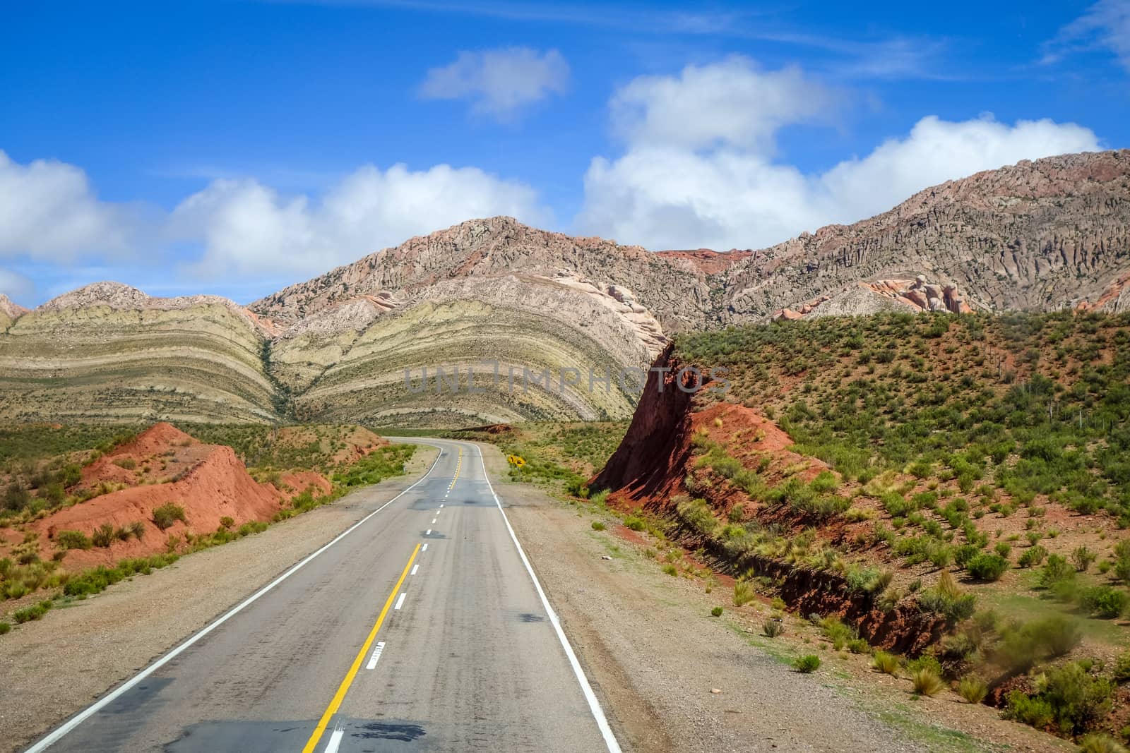 Desert road in north Argentina quebrada by daboost