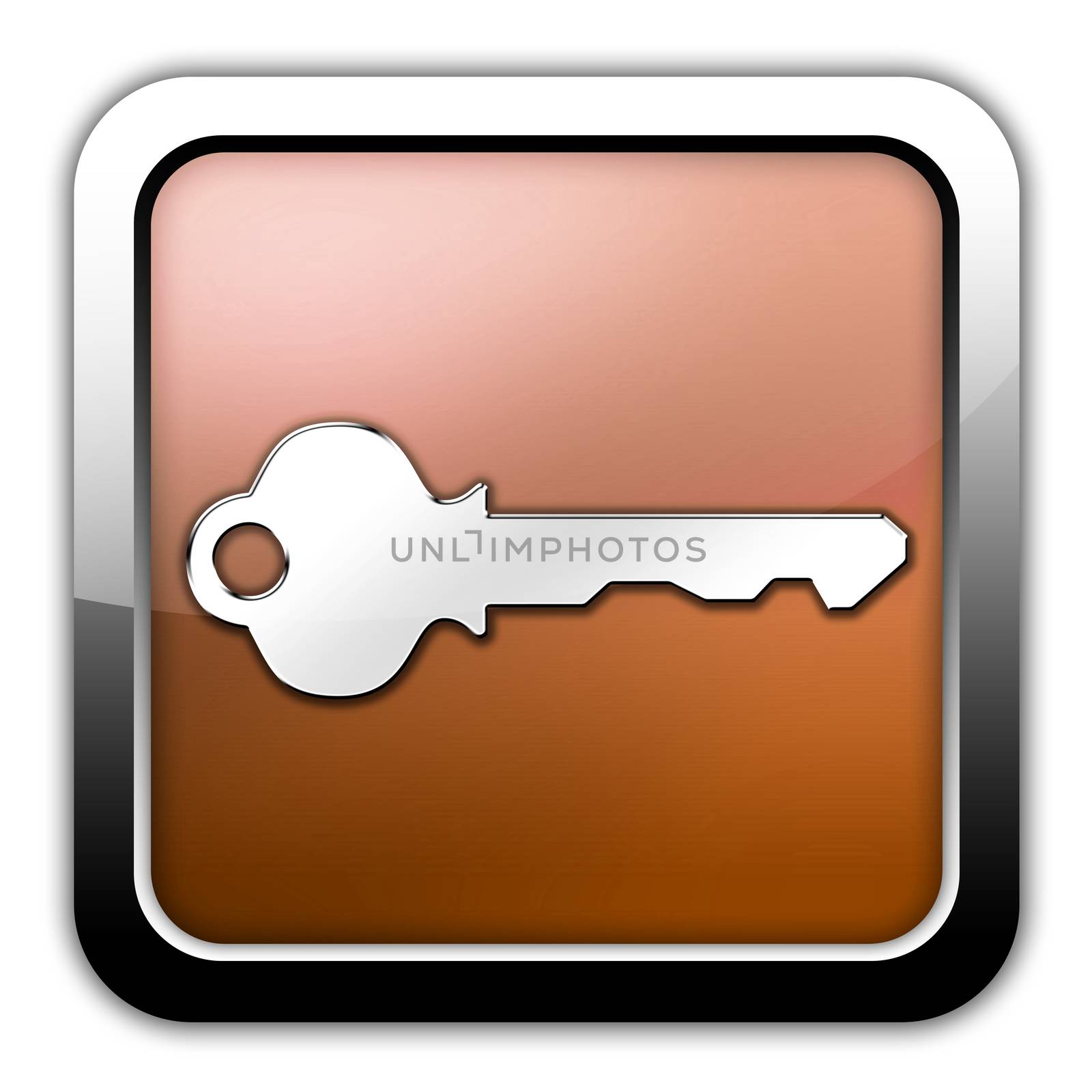 Icon, Button, Pictogram Key by mindscanner