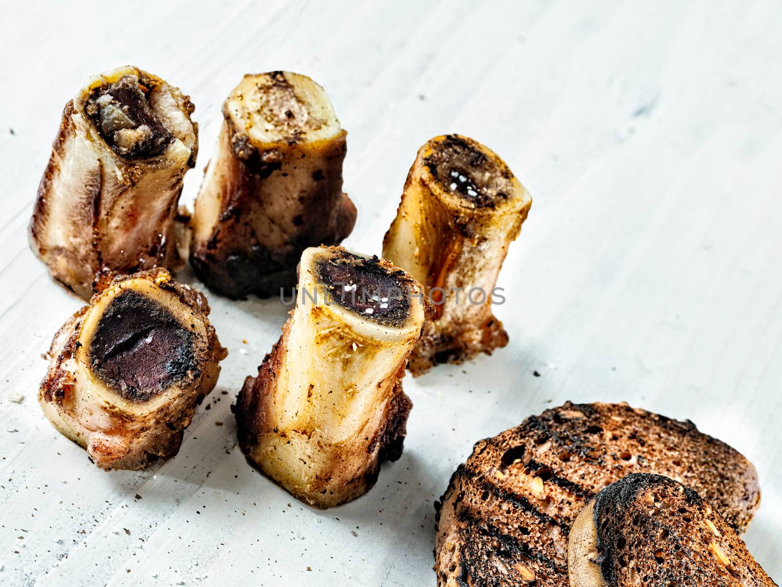 rustic english bone marrow toast by zkruger