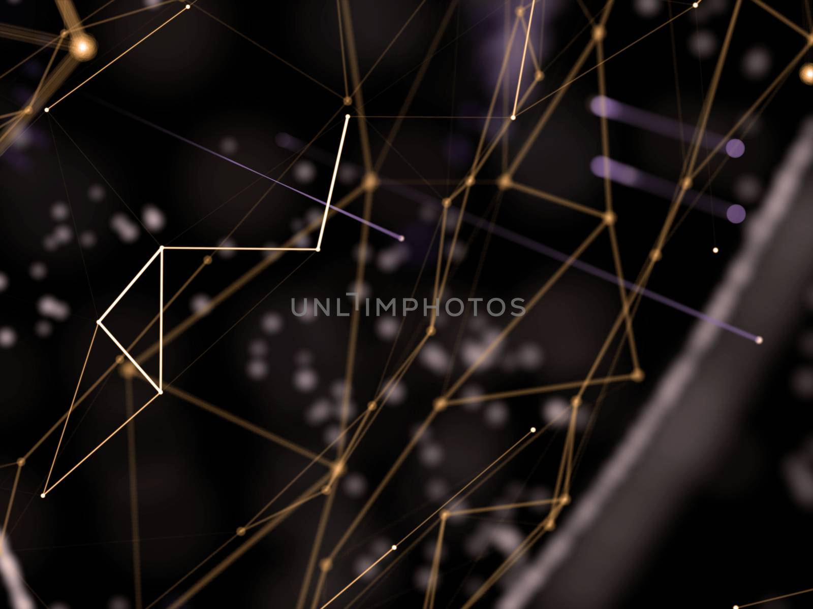 Global network background. World network concept. 3d illustration