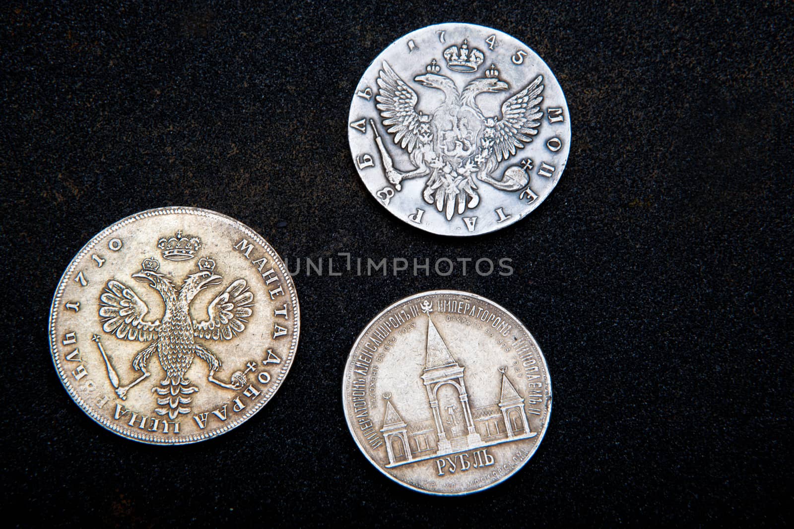 Old Russian ruble by Jonicartoon