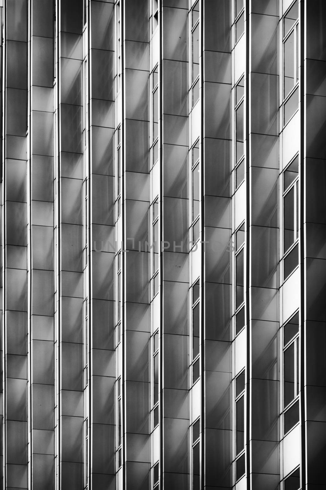 Abstract fragment of modern architecture by ahimaone