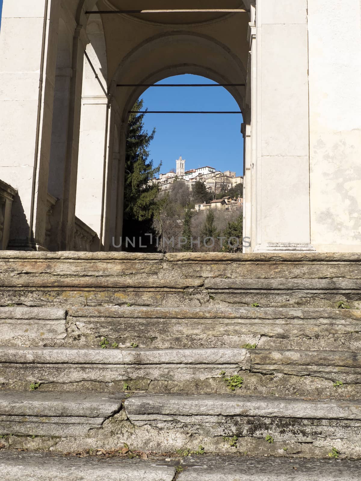 chapel of the sacred mountain of Varese, unesco heritage of humanity