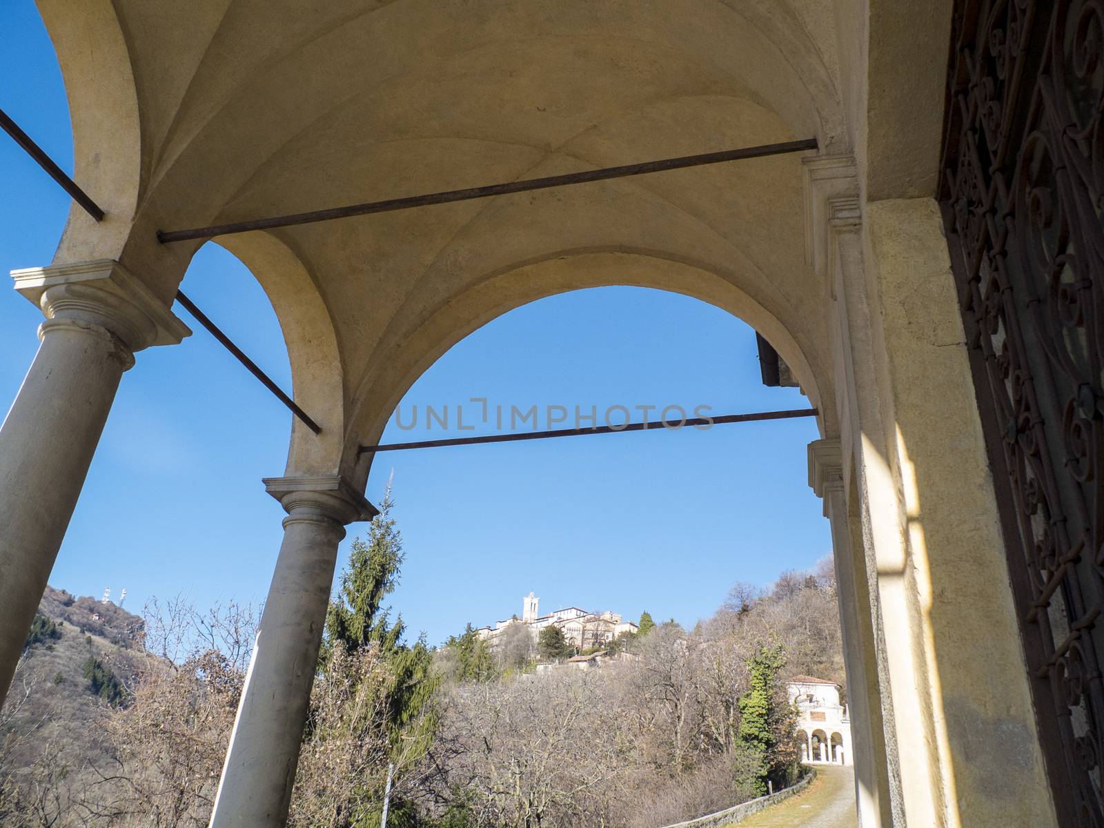 chapel of the sacred mountain of Varese, unesco heritage of humanity