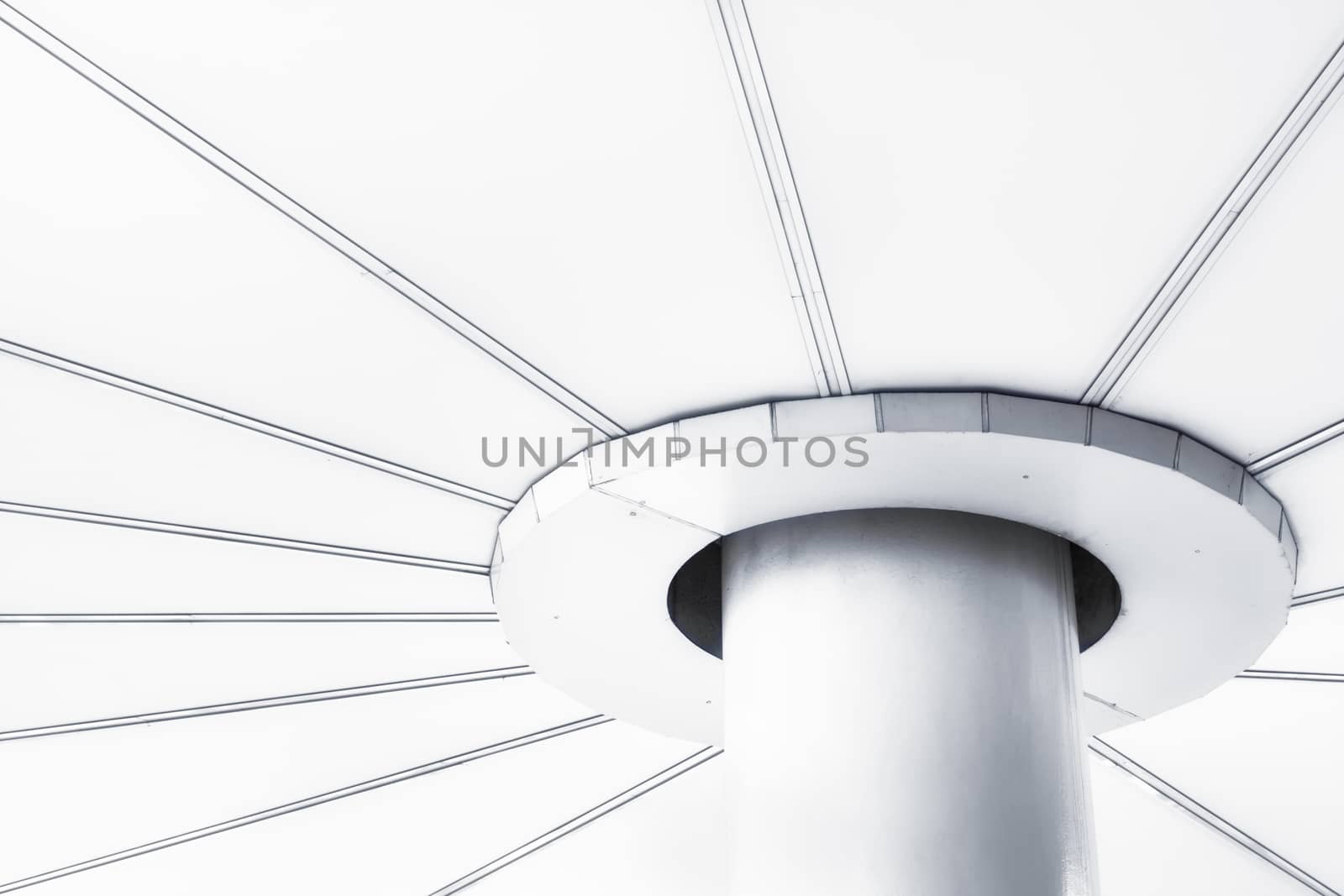 White mono pole for interior background by ahimaone