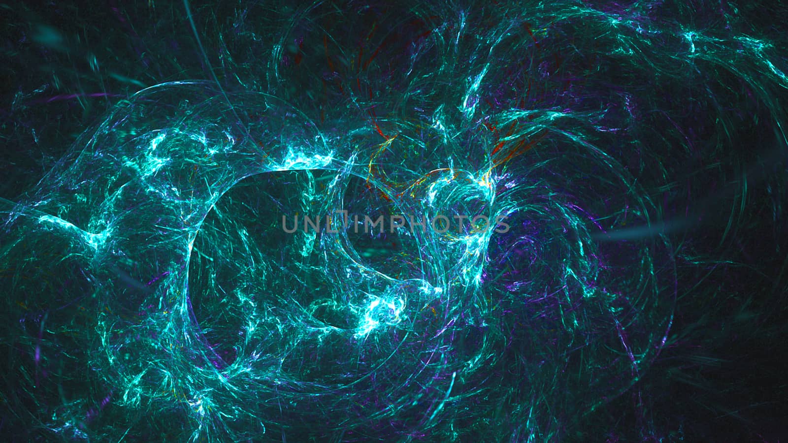 Abstract fractal light background. Digital 3d rendering backdrop. 8K resolution