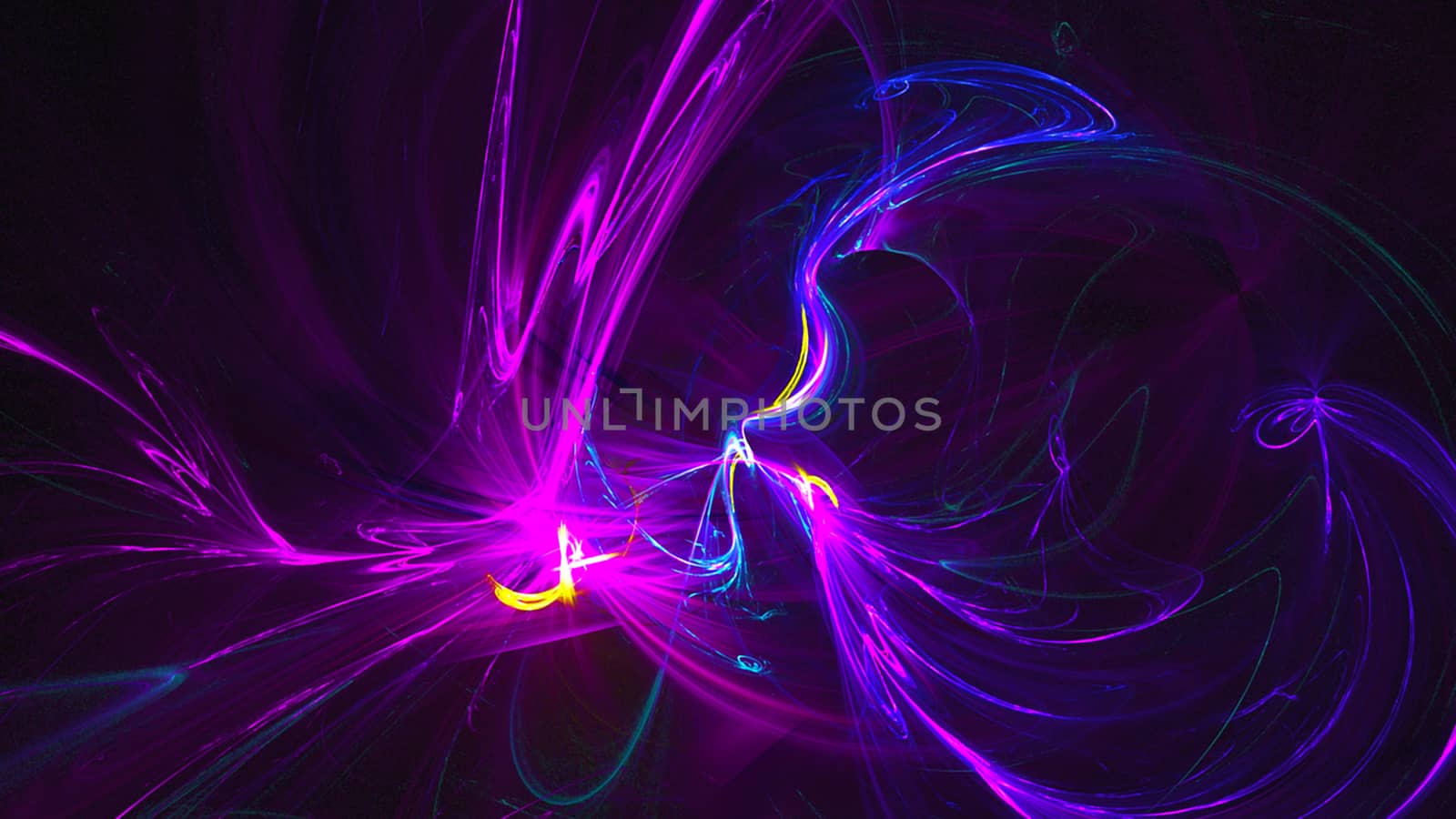 Abstract fractal light background. Digital 3d rendering backdrop. 8K resolution