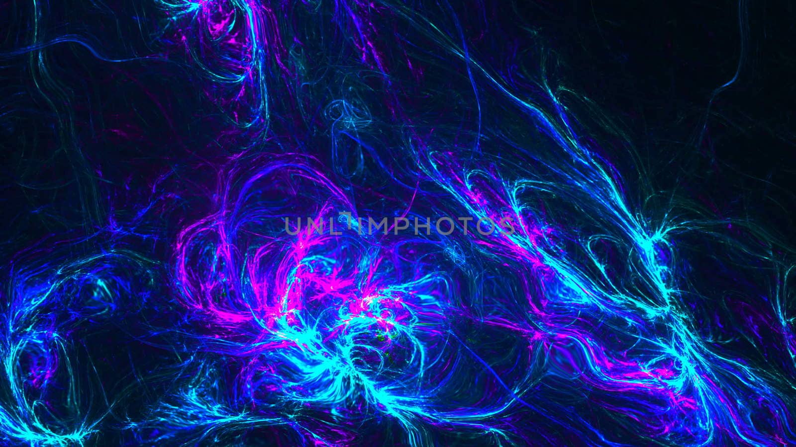 Abstract fractal light background. Digital 3d rendering backdrop by nolimit046