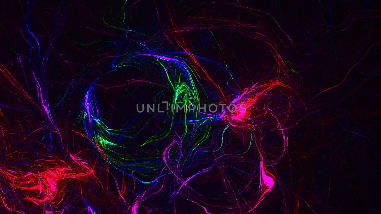 Abstract fractal light background. Digital 3d rendering backdrop.