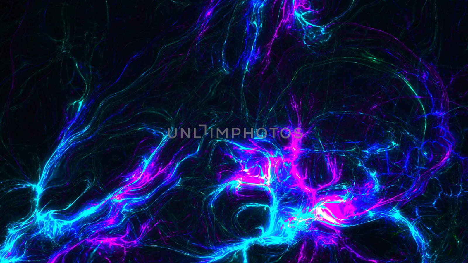 Abstract fractal light background. Digital 3d rendering backdrop by nolimit046