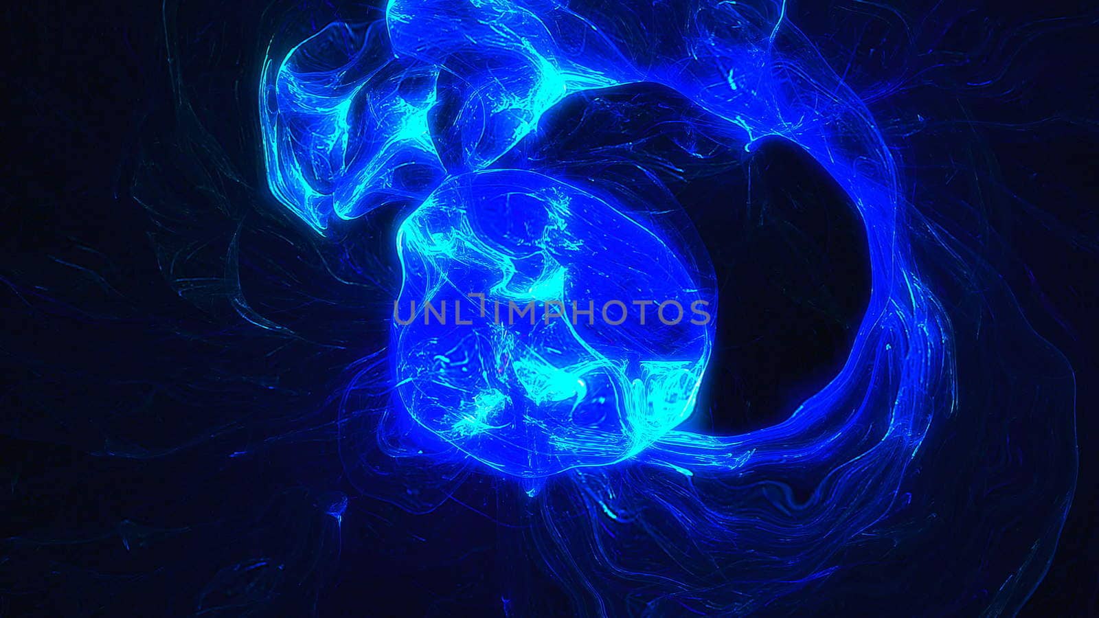 Abstract fractal light background. Digital 3d rendering backdrop by nolimit046