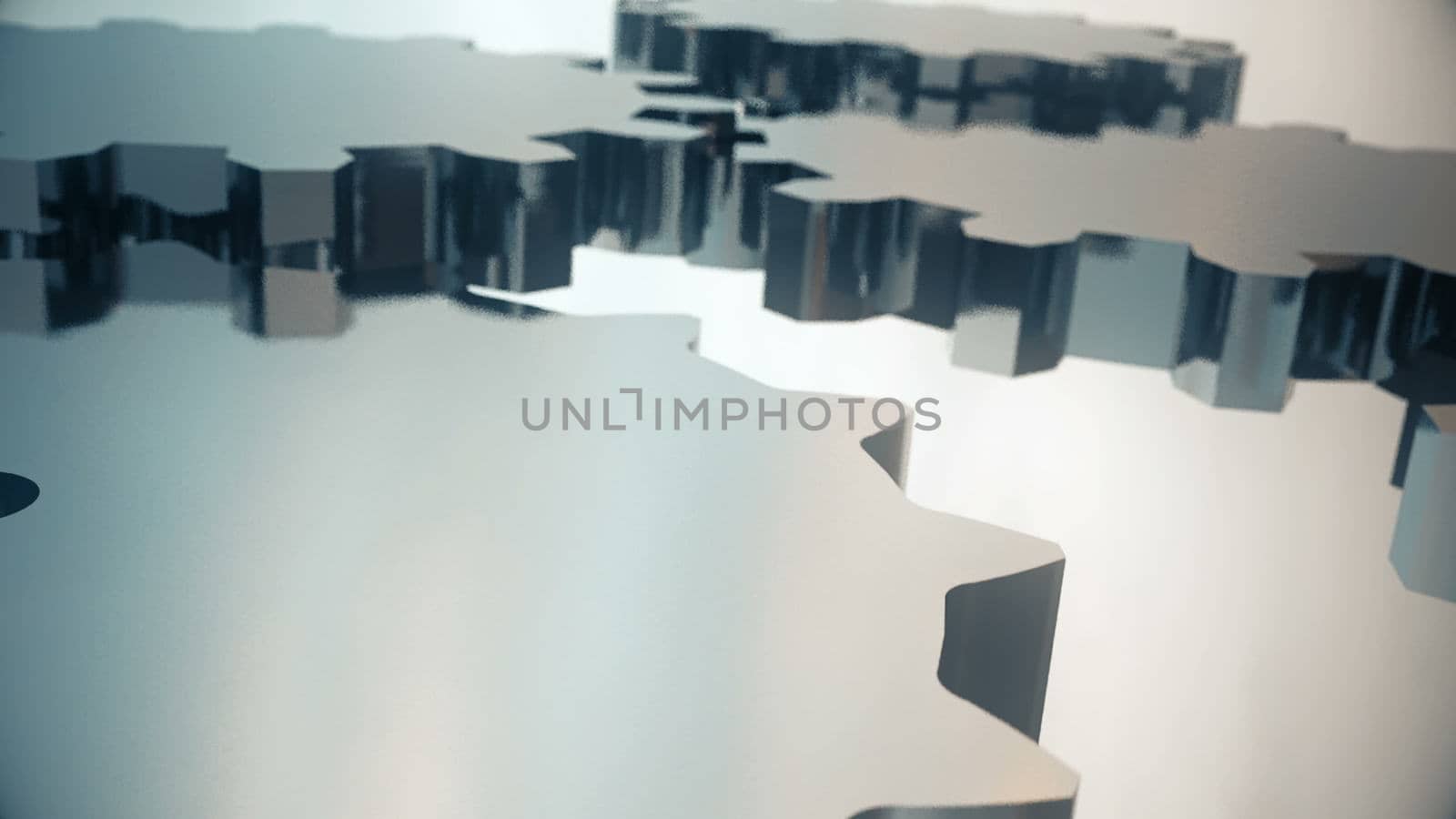 Abstract background with gears by nolimit046