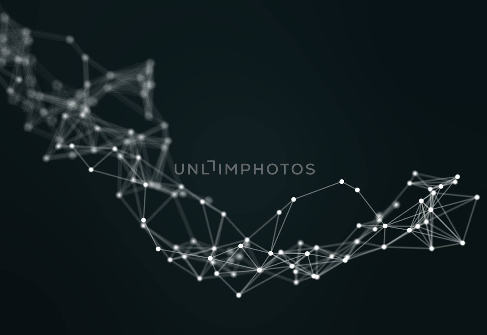 Abstract dark background. Technology concept by cherezoff