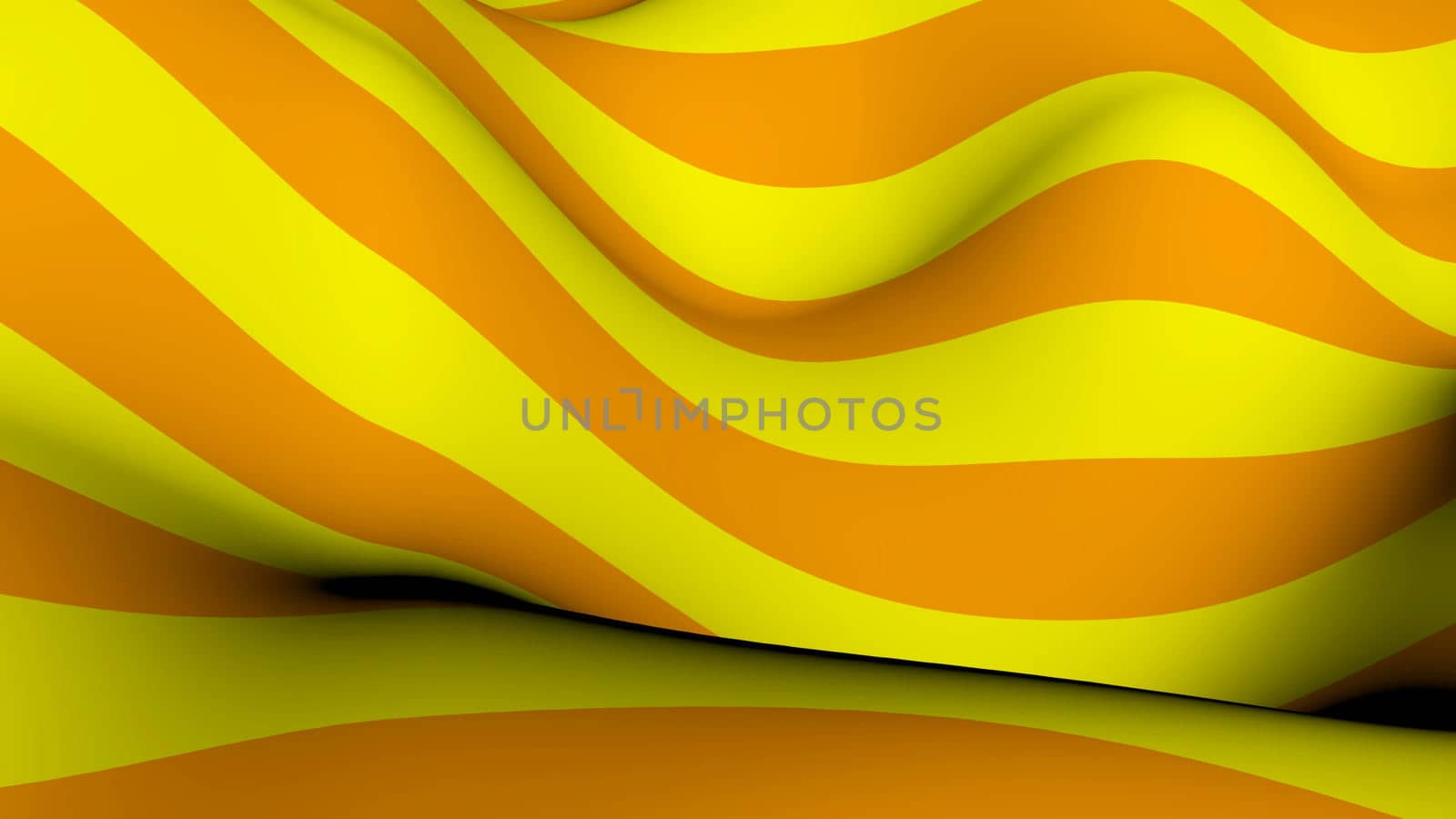 Abstract background with waving of colorful stripes by nolimit046