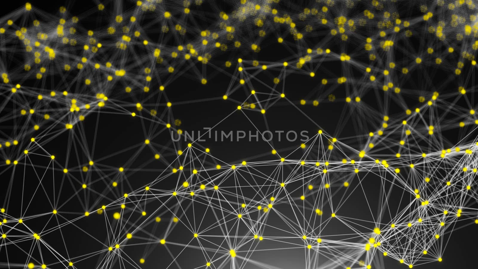 Abstract connection dots. Technology background. Network concept by nolimit046