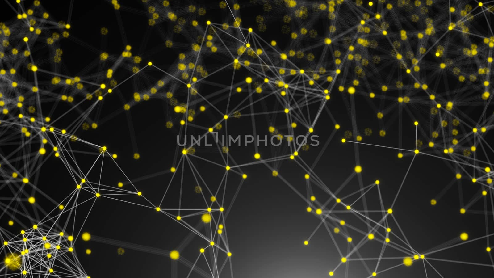 Abstract connection dots. Technology background. Network concept by nolimit046