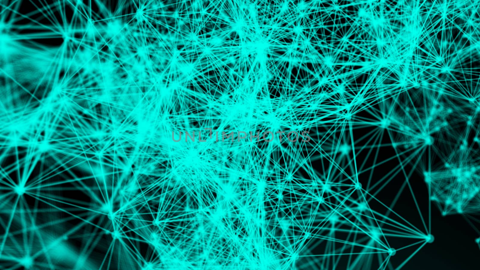 Abstract connection dots. Technology background. Network concept by nolimit046