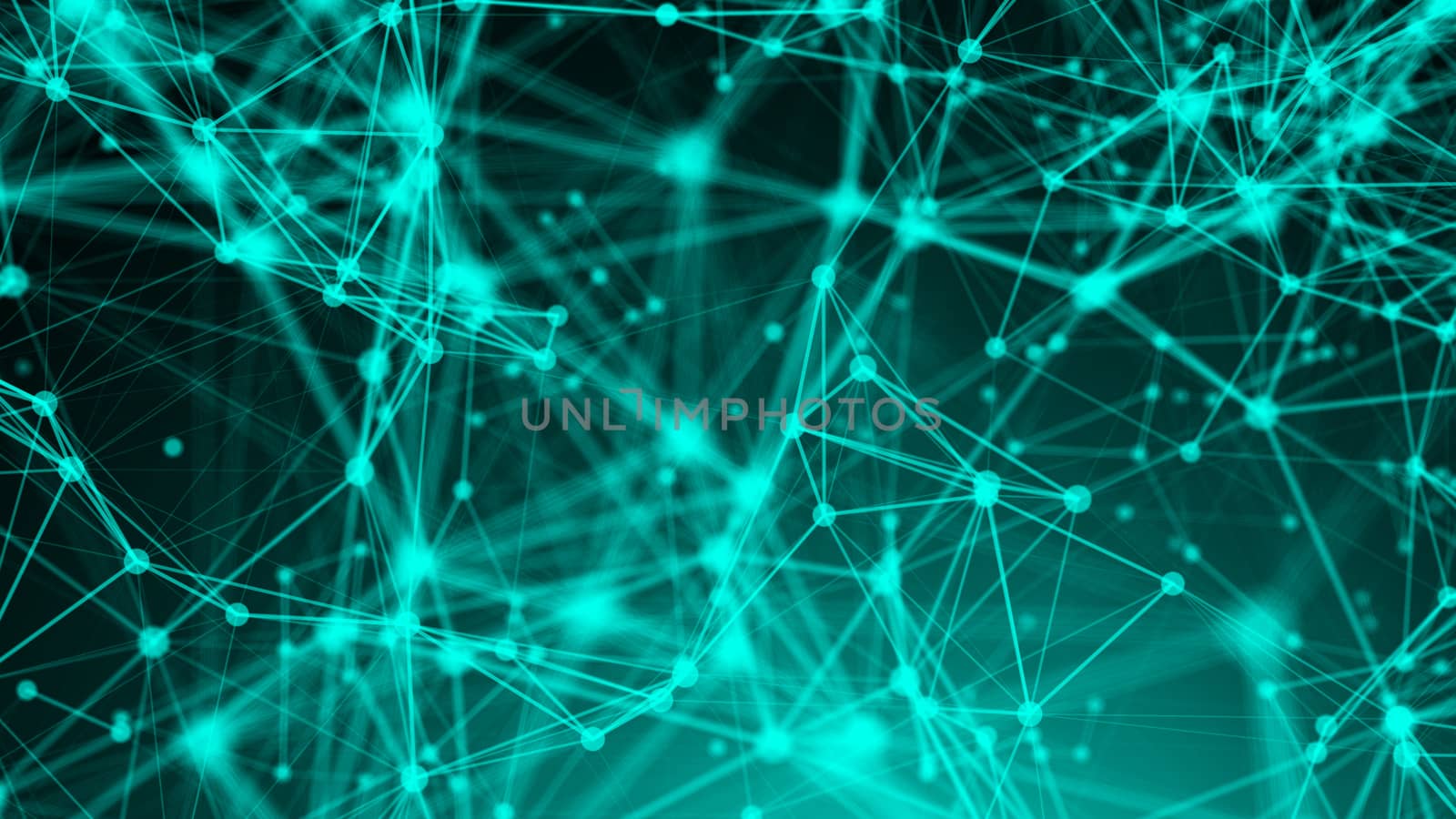 Abstract connection dots. Technology background. Network concept by nolimit046