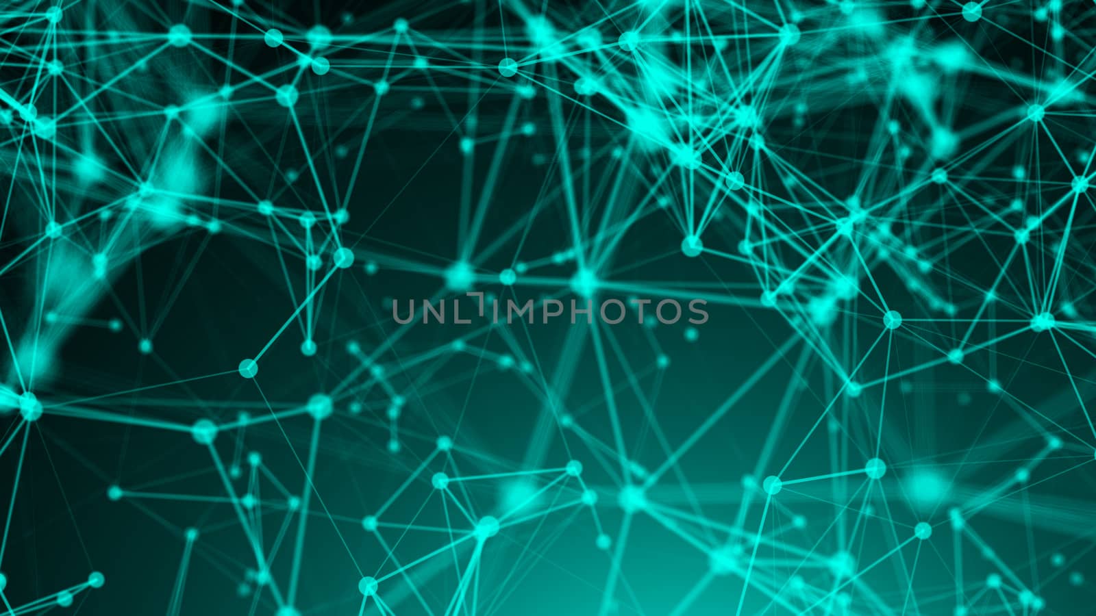 Abstract connection dots. Technology background. Network concept by nolimit046