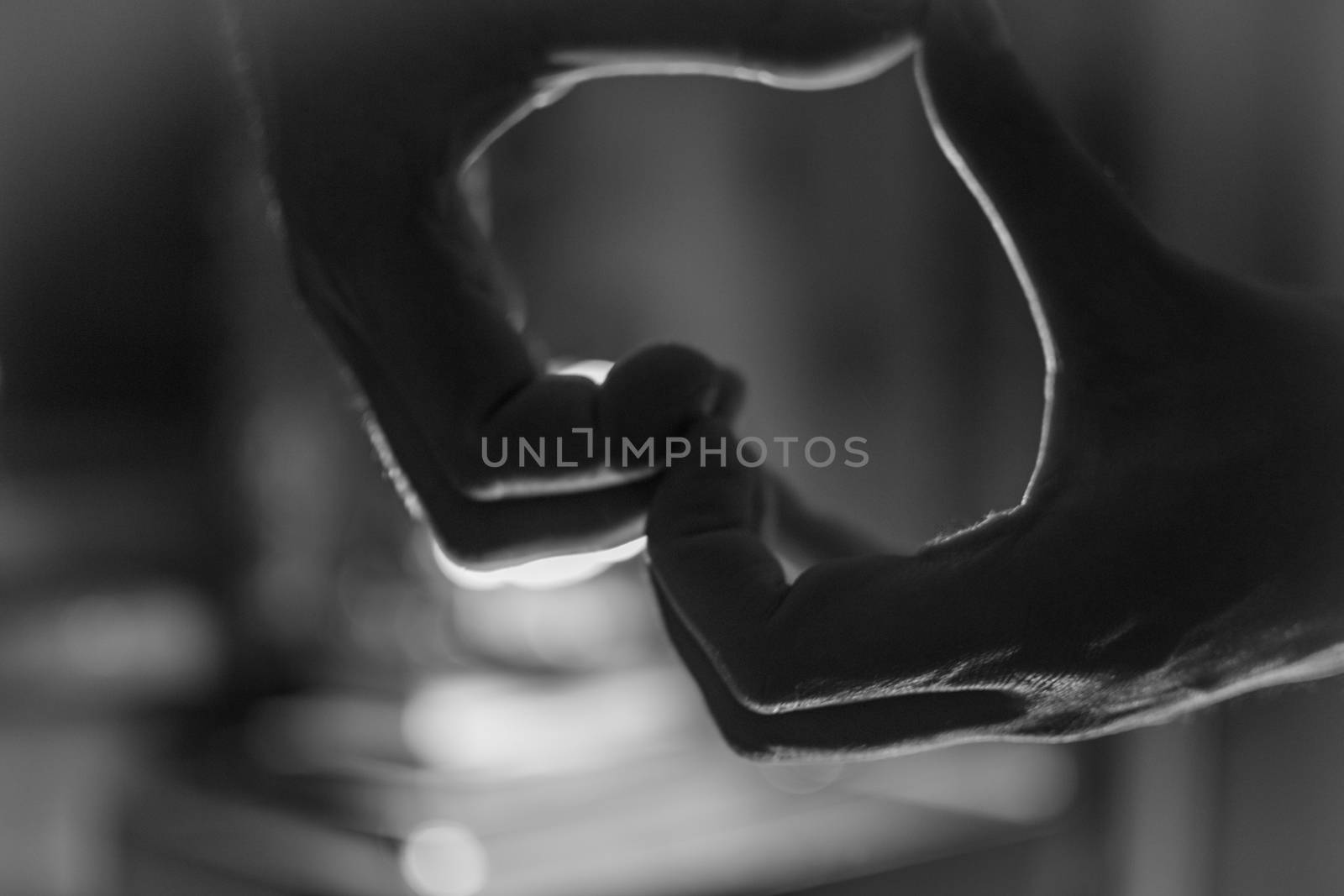 hands heart Valentines day retro by darksoul72