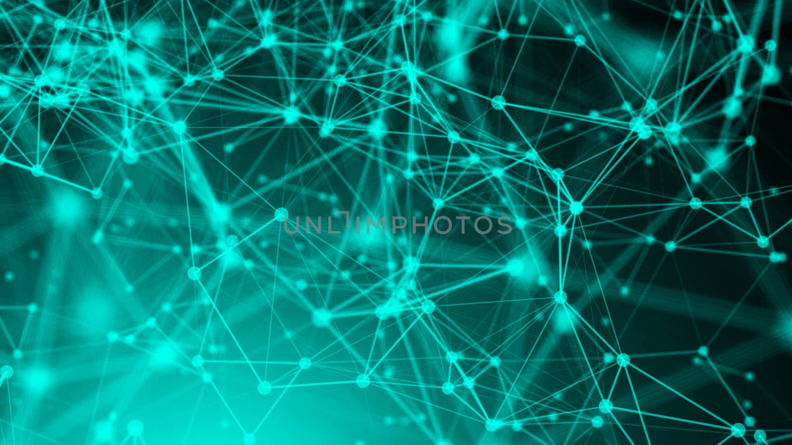 Abstract connection dots. Technology background. Network concept by nolimit046