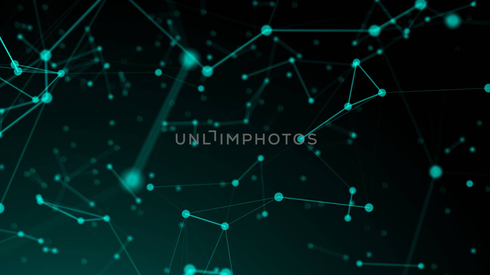 Abstract connection dots. Technology background. Network concept by nolimit046