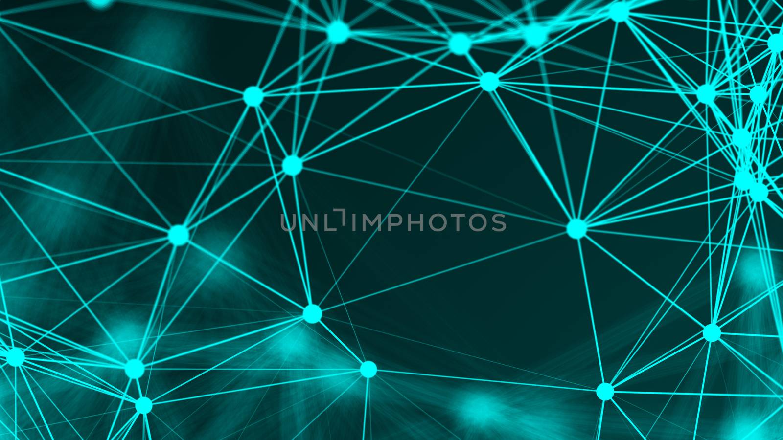 Abstract connection dots. Technology background. Network concept by nolimit046