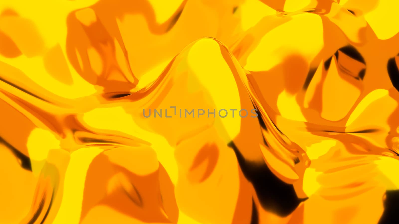 Elegant golden silk. 3d rendering abstract background by nolimit046