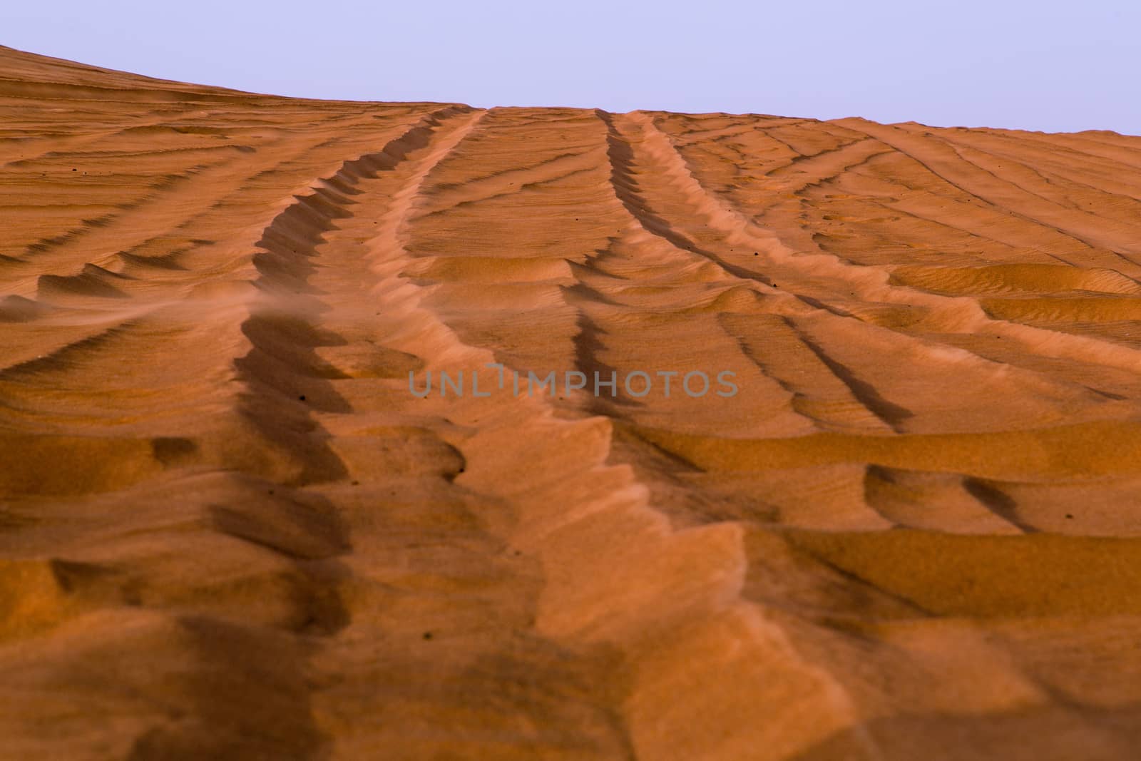 The Red sand of the Pink Rock Desert, Sharjah, Dubai, UAE