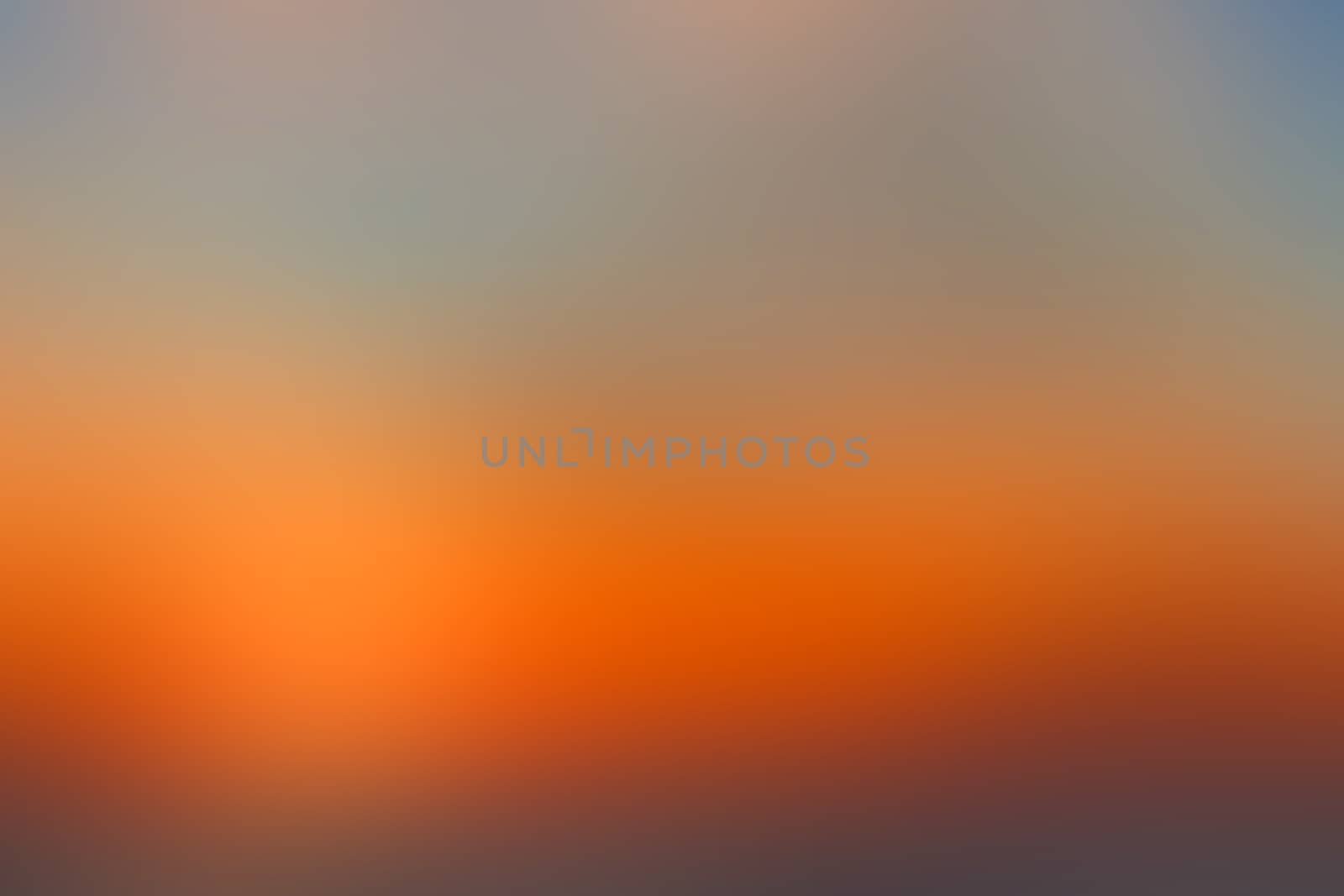 Hot sunset abstract blurred background by sengnsp