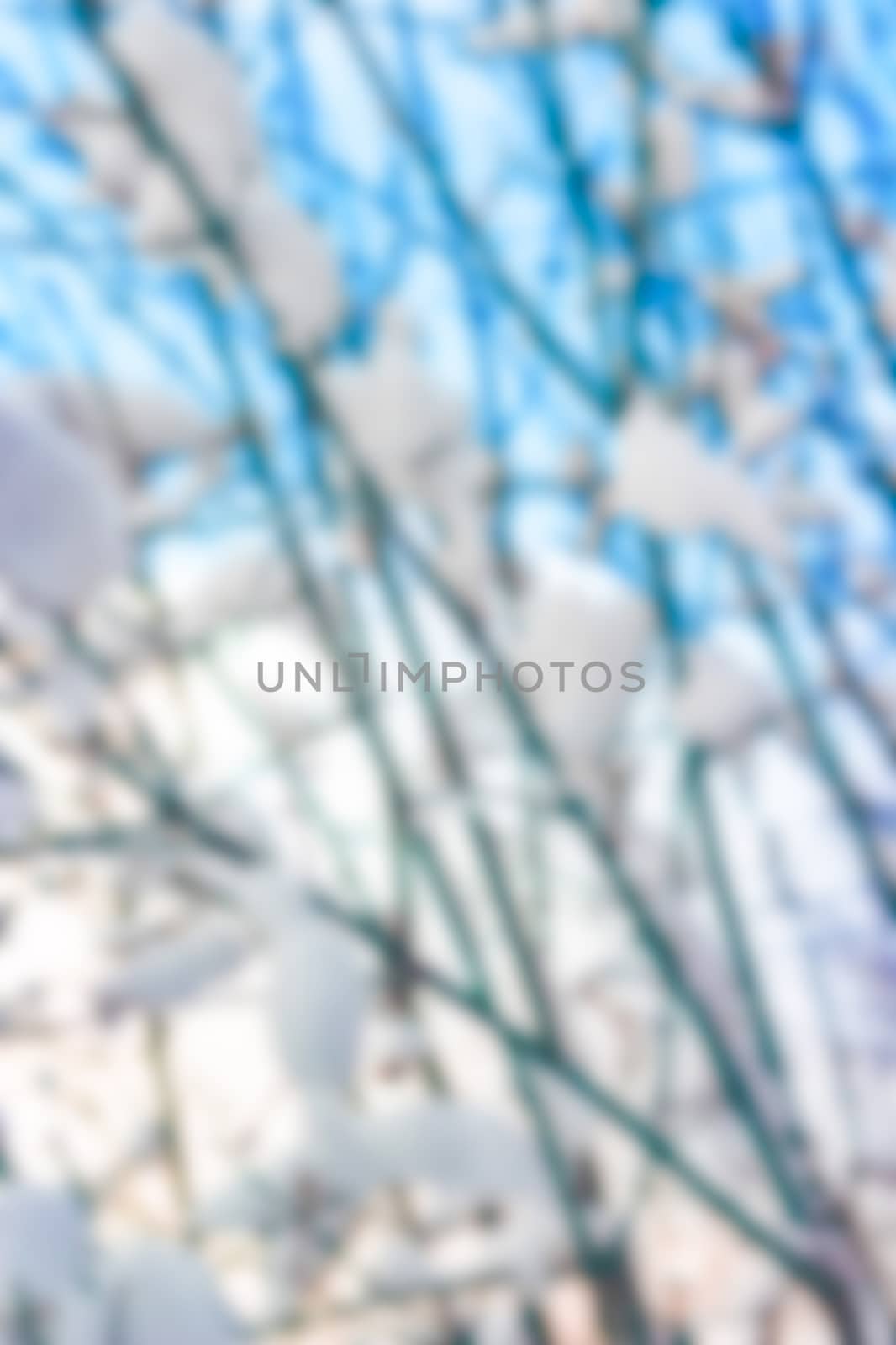 Winter landscape - blurred image by sengnsp